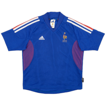 2002-04 France Home Shirt - 9/10 - (L.Boys)