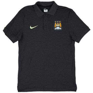 2015-16 Manchester City Nike Polo Shirt - 8/10 - (L)