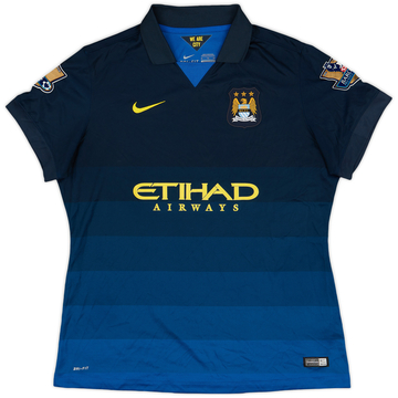 2014-15 Manchester City Away Shirt - 9/10 - (Women's XL)