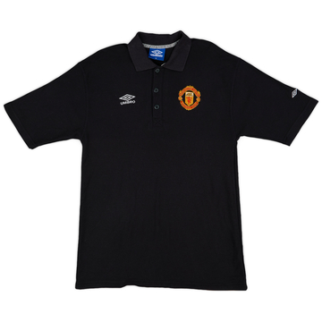 1998-99 Manchester United Umbro Polo Shirt - 8/10 - (XL)