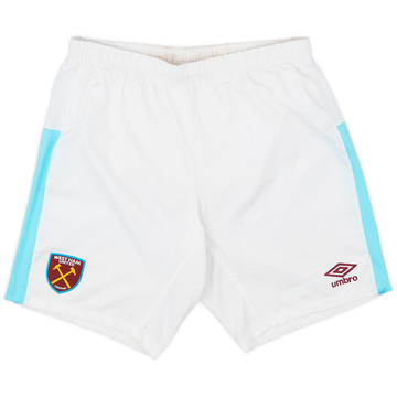 2016-17 West Ham Home Shorts - 6/10 - (M)