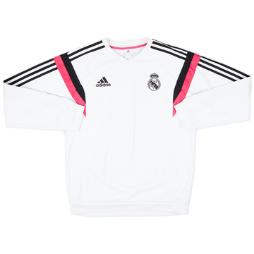 2014-15 Real Madrid adidas Sweat Top - 6/10 - (M)