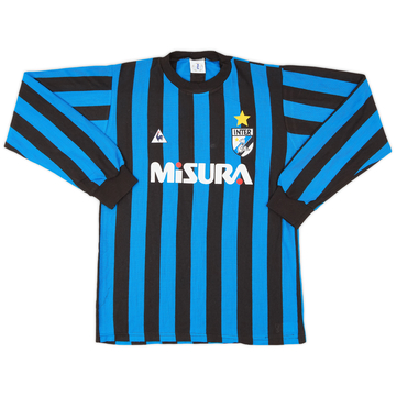 1986-88 Inter Milan Home L/S Shirt #10 - 5/10 - (L.Boys)
