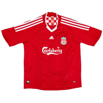 2008-10 Liverpool Home Shirt - 5/10 - (M.Boys)