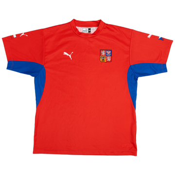 2002-04 Czech Republic Basic Home Shirt - 9/10 - (XXL)