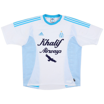 2002-03 Olympique Marseille Home Shirt - 5/10 - (XL)