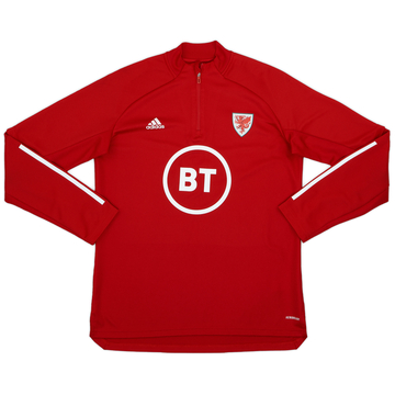 2020-21 Wales adidas 1/4 Zip Training Top - 5/10 - (Women's)