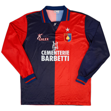 2003-04 Gubbio Home L/S Shirt - 9/10 - (XL)