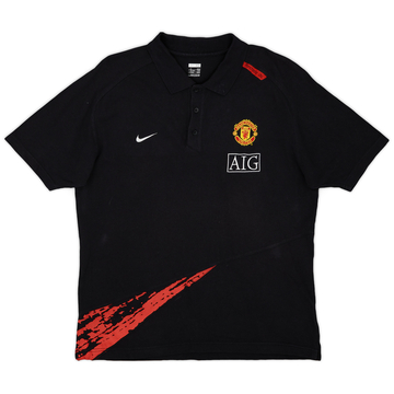 2007-08 Manchester United Nike Polo Shirt - 6/10 - (XL)