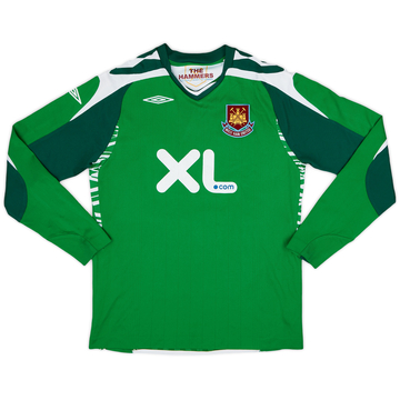 2007-08 West Ham GK Shirt - 6/10 - (L.Boys)