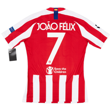 2019-20 Atletico Madrid Player Issue European Home Shirt Joao Felix #7 (M)