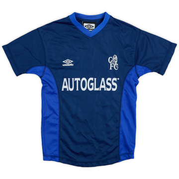 2000-01 Chelsea Umbro Training Shirt - 8/10 - (S.Boys)