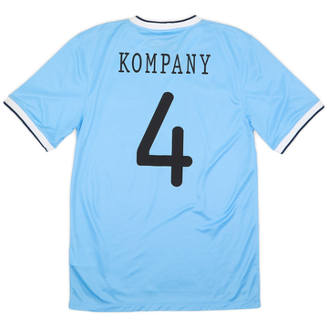 2013-14 Manchester City Home Shirt Kompany #4 (S)