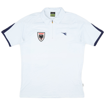 2004-05 FC Aarau Jako 1/4 Zip Polo Shirt - 7/10 - (L)