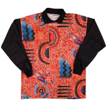 1990s Uhlsport GK Template Shirt #1 - 8/10 - (M)