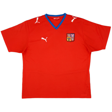 2008-09 Czech Republic Home Shirt - 9/10 - (XXL)