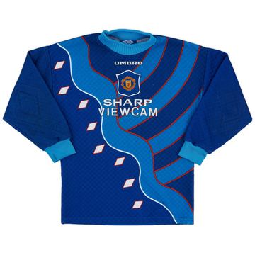 1994-97 Manchester United GK Third Shirt - 6/10 - (L.Boys)