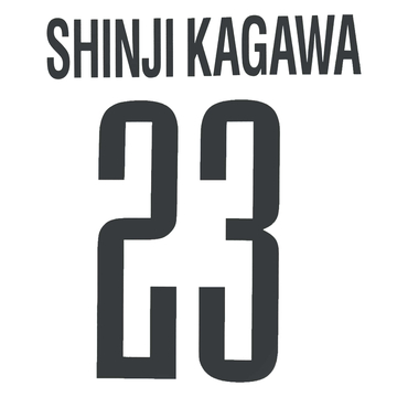 2020-21 PAOK Fourth Shinji Kagawa #23 Name Set