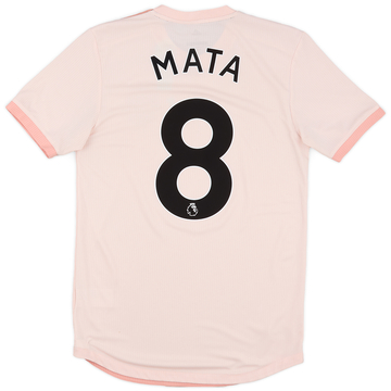 2018-19 Manchester United Authentic Away Shirt Mata #8 - 6/10 - (S)