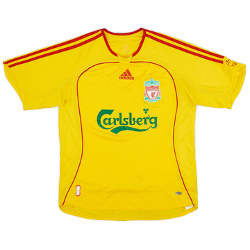 2006-07 Liverpool Away Shirt - 7/10 - (L.Boys)