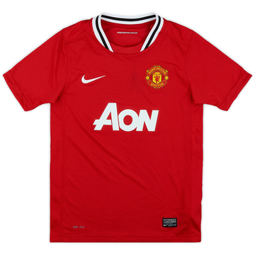 2011-12 Manchester United Home Shirt - 7/10 - (M.Boys)