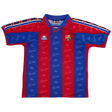 1995-97 Barcelona Home Shirt - 7/10 - (XL)