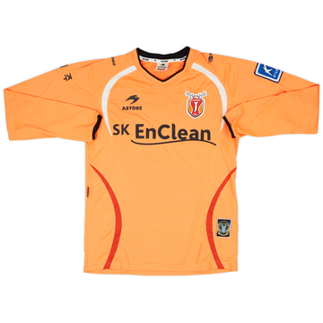 2009-10 Jeju United Match Issue Home L/S Shirt #16 (Kim Young-sin)
