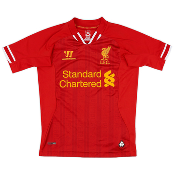 2013-14 Liverpool Home Shirt - 9/10 - (S.Boys)