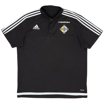 2016-17 Northern Ireland adidas Polo Shirt - 8/10 - (XL)