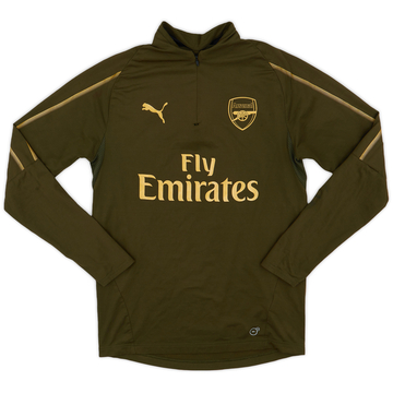 2017-18 Arsenal Puma 1/4 Zip Drill Top - 6/10 - (S)