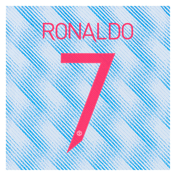 2021-22 Manchester United Away European/Cup Ronaldo #7 Name Set