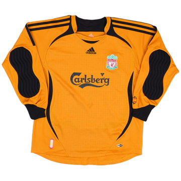 2006-07 Liverpool GK Shirt - 8/10 - (XL.Boys)
