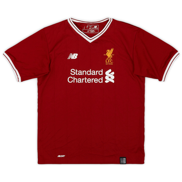 2017-18 Liverpool 125 Years Home Shirt - 8/10 - (S.Boys)