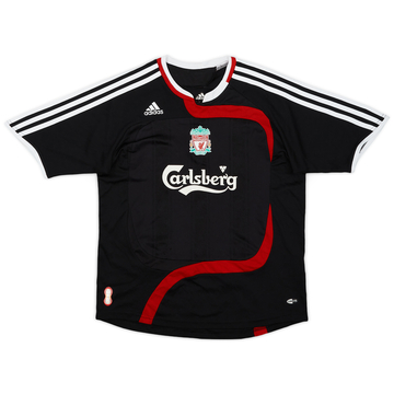 2007-08 Liverpool Third Shirt - 9/10 - (XL.Boys)