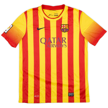 2013-15 Barcelona Away Shirt - 9/10 - (XL.Boys)