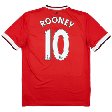 2014-15 Manchester United Home Shirt Rooney #10 - 5/10 - (M)