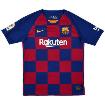 2019-20 Barcelona Home Shirt - 7/10 - (XL.Boys)
