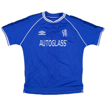 1999-01 Chelsea Home Shirt - 8/10 - (L.Boys)