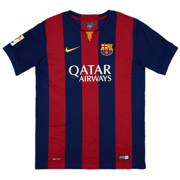 2014-15 Barcelona Home Shirt - 6/10 - (XL.Boys)
