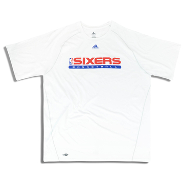 2010’S Philadelphia 76ers adidas Climalite Training Tee XXL