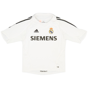 2005-06 Real Madrid Home Shirt - 7/10 - (L.Boys)