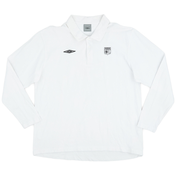 2006-07 Lyon Umbro L/S Polo Shirt - 6/10 - (L)