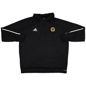 2020-21 Wolves adidas 1/4 Zip Training Top - 7/10 - (XXL)
