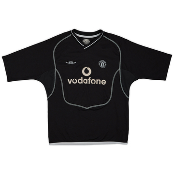 2000-02 Manchester United GK S/S Shirt - 8/10 - (L.Boys)
