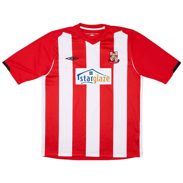 2007-08 Lincoln City Home Shirt - 8/10 - (XL)