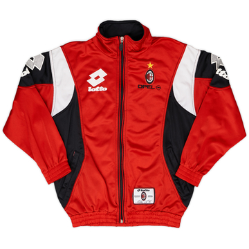 1994-95 AC Milan Lotto Track Jacket - 8/10 - (XXL.Boys)