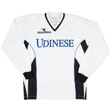 1999-00 Udinese Diadora Training L/S Shirt - 10/10 - (XL)