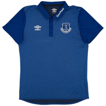 2018-19 Everton Umbro Polo Shirt - 9/10 - (L)