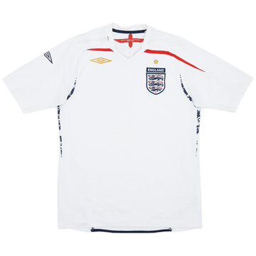 2007-09 England Home Shirt - 5/10 - (M)
