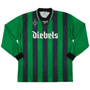 1995-96 Borussia Monchengladbach Away L/S Shirt - 6/10 - (XXL)